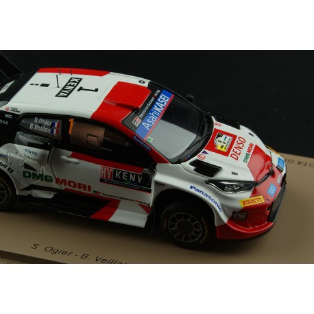Toyota Yaris GR Rally1 1 4ème Safari Rally 2022 Ogier - Veillas Spark S6707