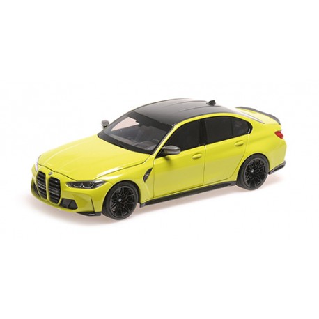 BMW M3 2020 Yellow Metallic Minichamps 113020204