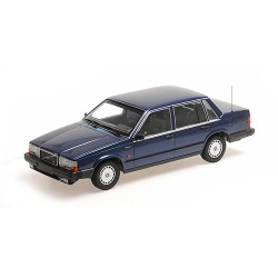 Volvo 740 GL 1986 Dark Blue Metallic Minichamps 155171701