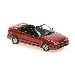 Renault 19 Cabriolet 1992 Red Metallic Minichamps 940113731