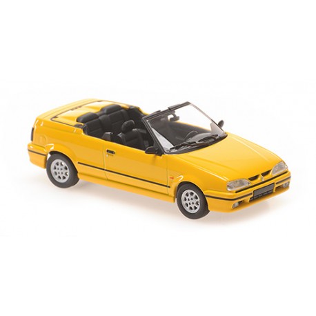 Renault 19 Cabriolet 1992 Yellow Minichamps 940113730