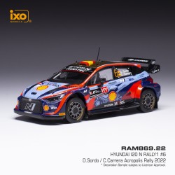 Hyundai i20 N Rally1 6 Rallye Acropole 2022 Sordo - Carrera IXO RAM869