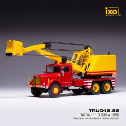 Tatra 111 D030 A 1958 Red IXO TRU042