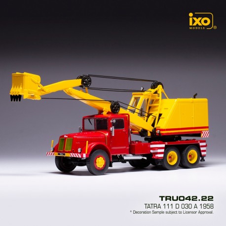Tatra 111 D030 A 1958 Red IXO TRU042