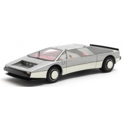 Aston Martin&nbsp;Bulldog Open Headlights Concept 1980 Silver Matrix MX50108-133