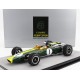 Lotus&nbsp;43 with driver 1 Jim Clark F1 Winner USA 1966 Tecnomodel TMD18-188A-D