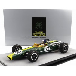 Lotus&nbsp;43 with driver 22 Jim Clark F1 Italie Monza 1966 Tecnomodel TMD18-188B-D
