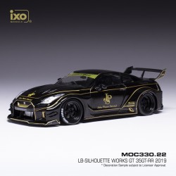 Nissan 35GT-RR LB-Silhouette Works GT 2019 Black IXO MOC330