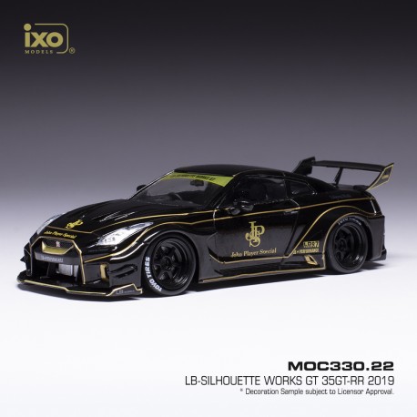Nissan 35GT-RR LB-Silhouette Works GT 2019 Black IXO MOC330