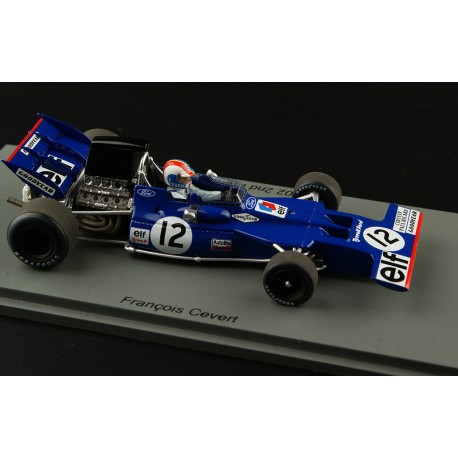 Tyrrell 002 12 Francois Cevert F1 France 1971 Spark S7231