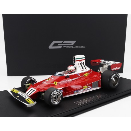 Ferrari 312 T2 with pilot 11 Clay Regazzoni F1 Winner Italie Monza 1975 GP Replicas GP12-11DWD