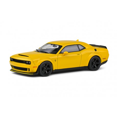 Dodge Challenger Coupe 2018 Yellow Black Solido S4310308