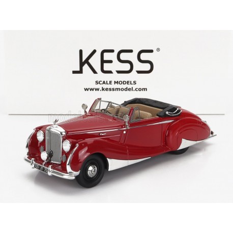 Bentley&nbsp;MKVI Franay snB26BH Drophead Coupe Cabriolet Open 1947 Red Kess Model KE43043041