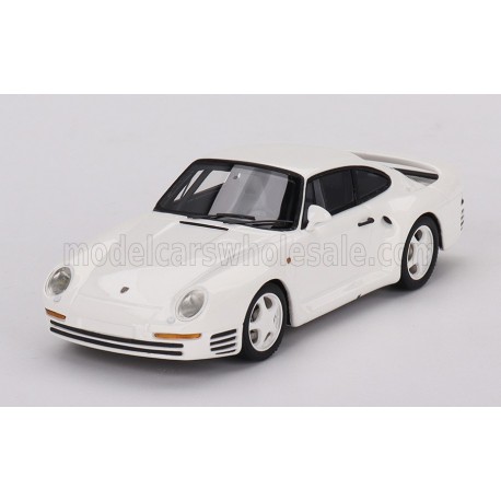 Porsche 959 Sport Grand Prix Grand Prix White Truescale TSM430740