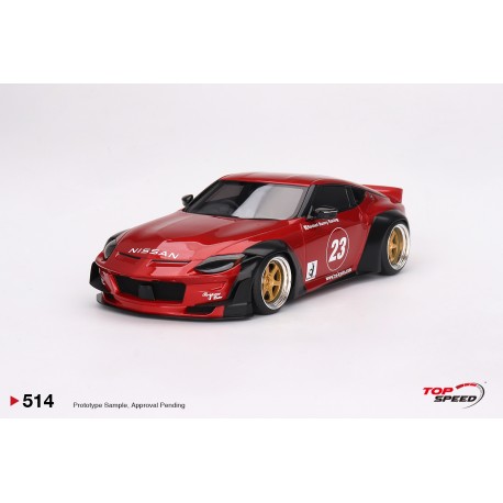 Nissan Fairlady Z RZ34 Pandem Passion Red Truescale TS0514