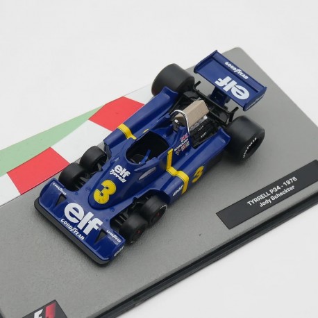Tyrrell P34 6Wheels 3 F1 1976 Jody Scheckter Edicola FORMULA1AUTOCOL019-6