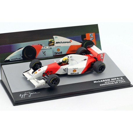 Mclaren Ford MP4/8 8 F1 Grand Prix d'Australie 1993 Ayrton Senna Edicola F1BRACOL027-29567