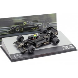 Lotus 98T 12 F1 Grand Prix du Brésil 1986 Ayrton Senna Edicola F1BRACOL034-920706