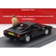Ferrari 308 GTS Personnal Car Keke Rosberg With Figure 1982 Black Best Model BEST9843/P