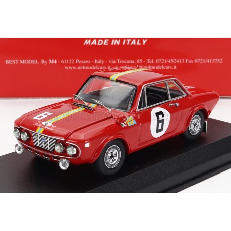 Lancia Fulvia 1.3 Coupe HF 6 Winner Rallye SanRemo 1969 Kallstrom - Haggbon Best Model BEST9842