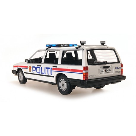 Volvo 740 GL Break Politi Norway 1986 Minichamps 155171796
