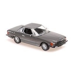 Mercedes Benz 350 SL Cabriolet Hardtop R107 1974 Grey Metallic Minichamps 940033451