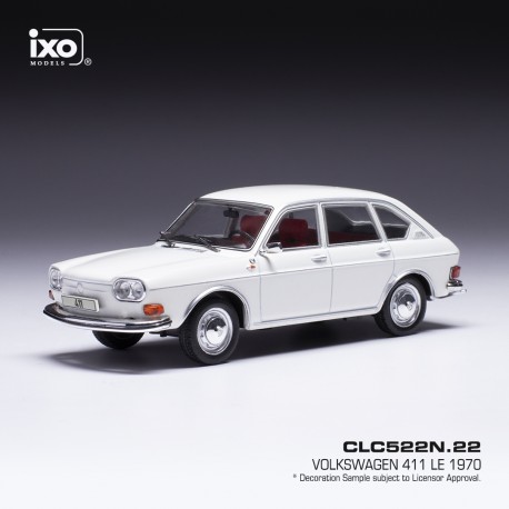 Volkswagen 411 LE 1970 White IXO CLC522N
