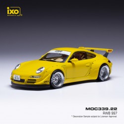 Porsche RWB 997 Yellow IXO MOC339