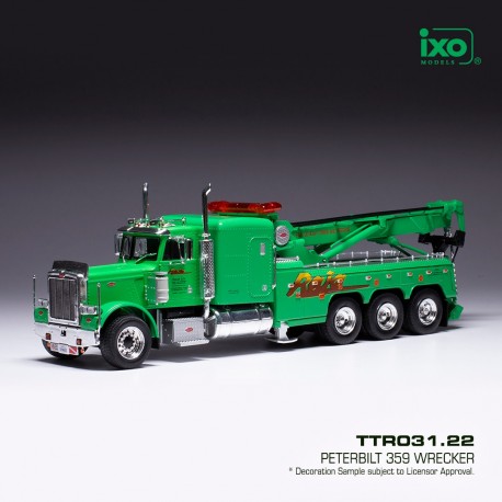 Peterbilt 359 Wrecker Green IXO TTR031