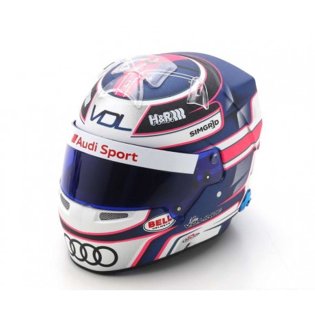Casque Helmet 1/5 Kelvin van der Linde Winner 24 Heures du Nurburgring 2022 Spark S5H084