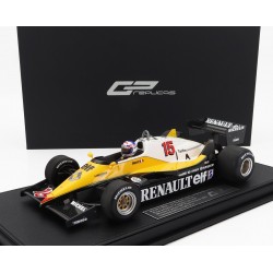 Renault RE40 with driver 15 Alain Prost F1 Winner France Paul Ricard 1983 GP Replicas GP143CWD