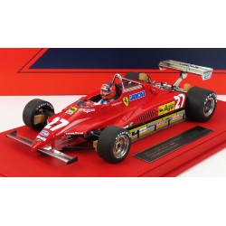 Ferrari 126 C2 Last qualification with pilot 27 Gilles Villeneuve F1 Belgique Zolder 1982 GP Replicas GPGV007